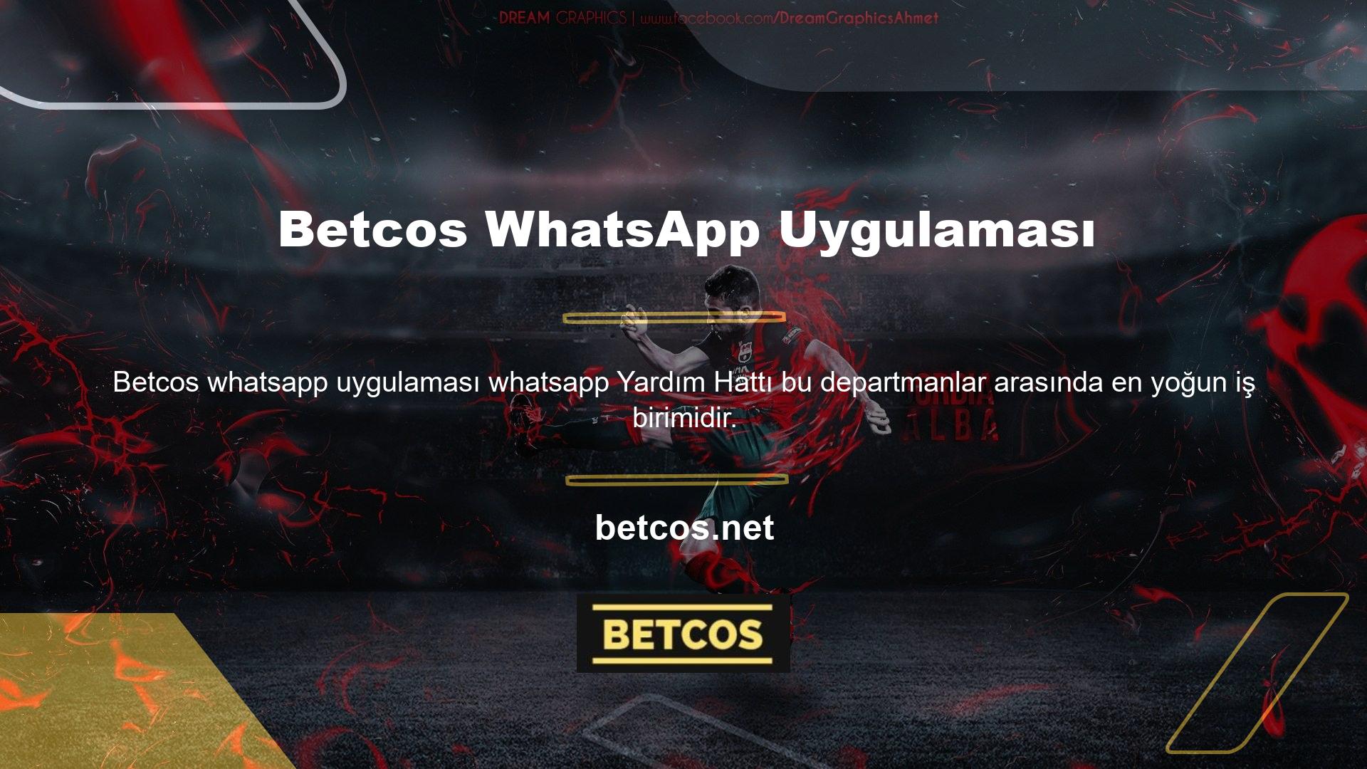 Cevabınız evet ise sitenin WhatsApp hattına nasıl bağlanabilirim? Betcos WhatsApp uygulamasının oyunculara faydaları nelerdir?Şu anda bug'a bağlanmak için herhangi bir üyelik gerekmiyor