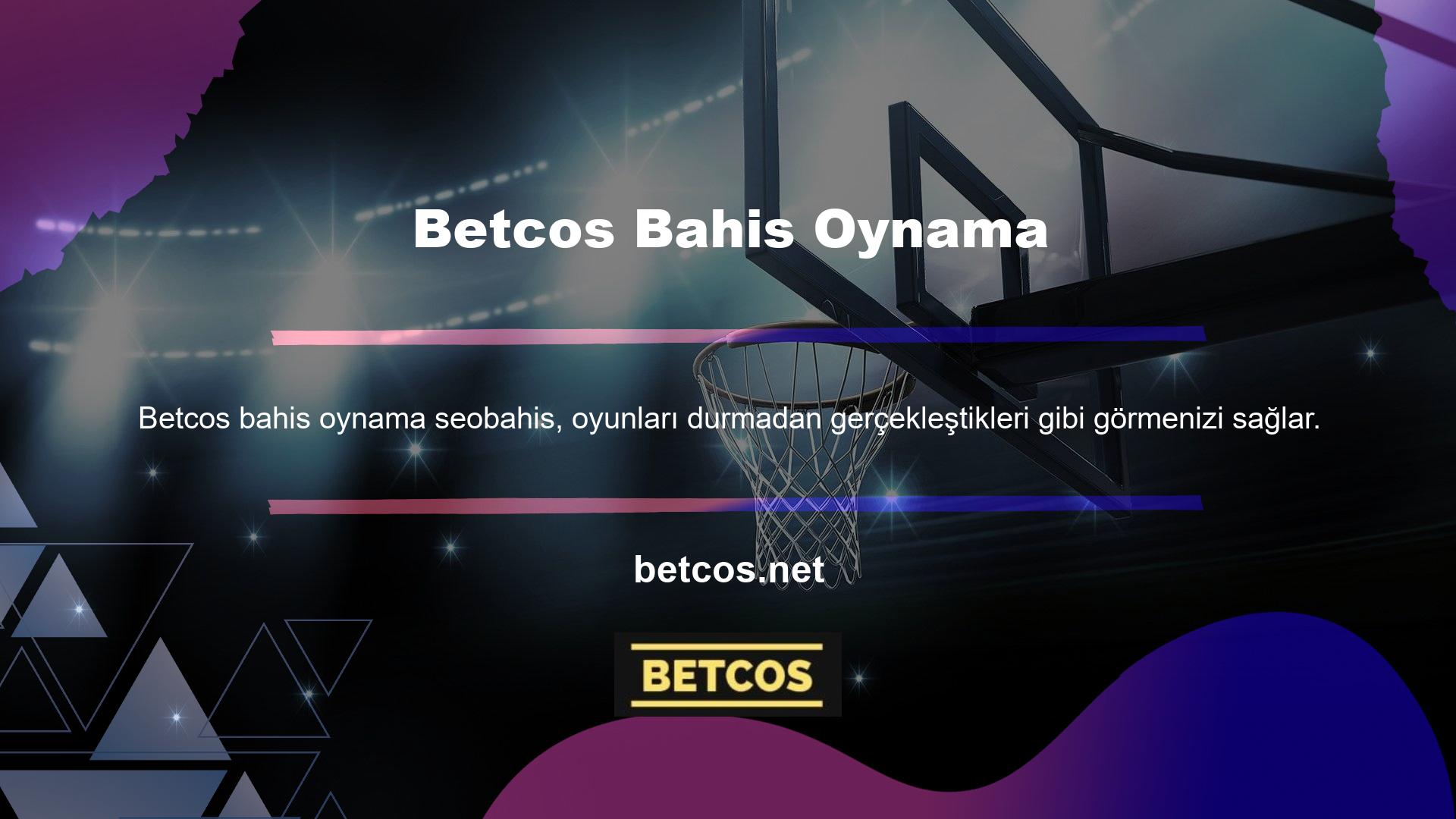 Bu, spora bahis yapan insanlar için iyi bir akış sağladığı anlamına gelir